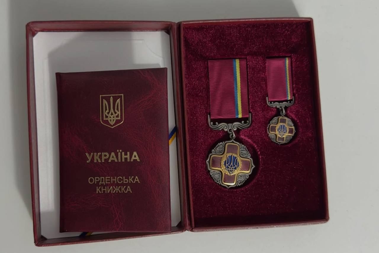 Працівника НАВС, ветерана війни Ярослава Шаркого з позивним «Гіппократ» нагороджено орденом «За заслуги» ІІІ ступеня