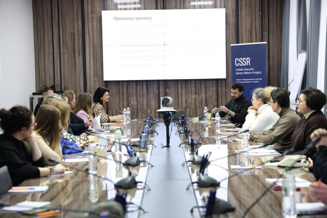 У НАВС відбувся тренінг з безбар’єрності та інклюзивної комунікації для представників системи МВС