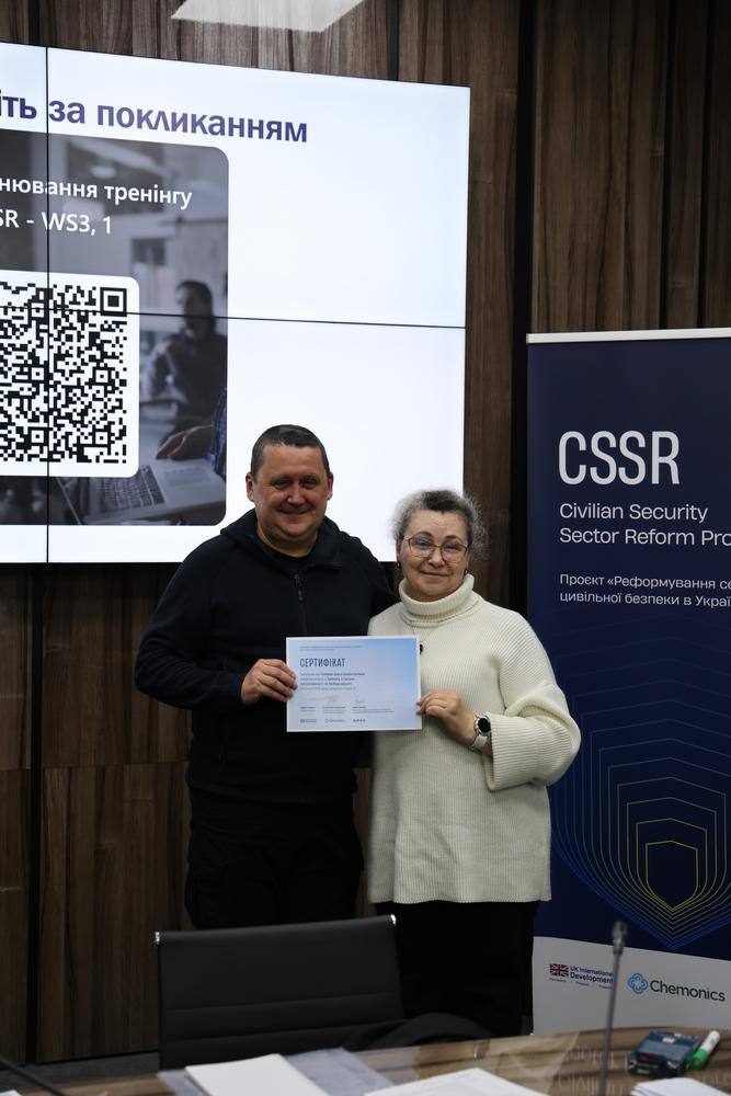 У НАВС відбувся тренінг з безбар’єрності та інклюзивної комунікації для представників системи МВС