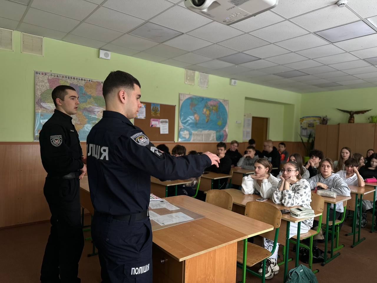 Представники Парламенту НАВС провели профорієнтаційну зустріч з учнями Софіївсько-Борщагівського ліцею 