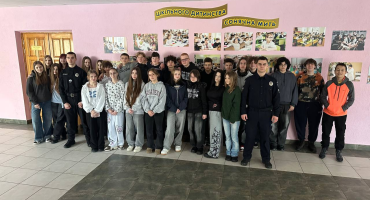 Представники Парламенту НАВС провели профорієнтаційну зустріч з учнями Софіївсько-Борщагівського ліцею