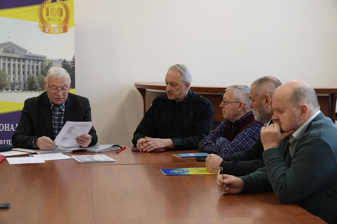 У НАВС відбулося засідання Ради ветеранів-2