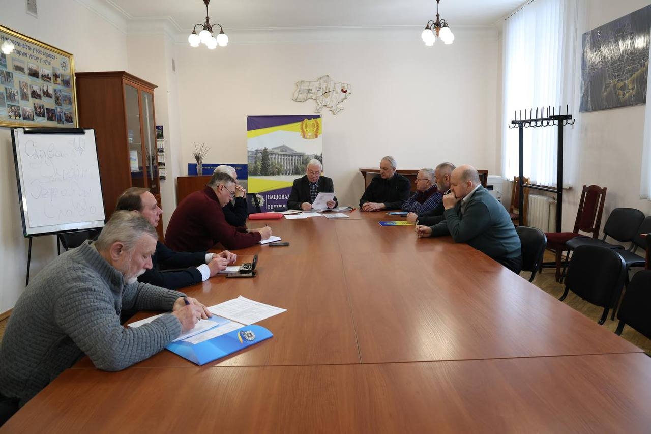 У НАВС відбулося засідання Ради ветеранів-1