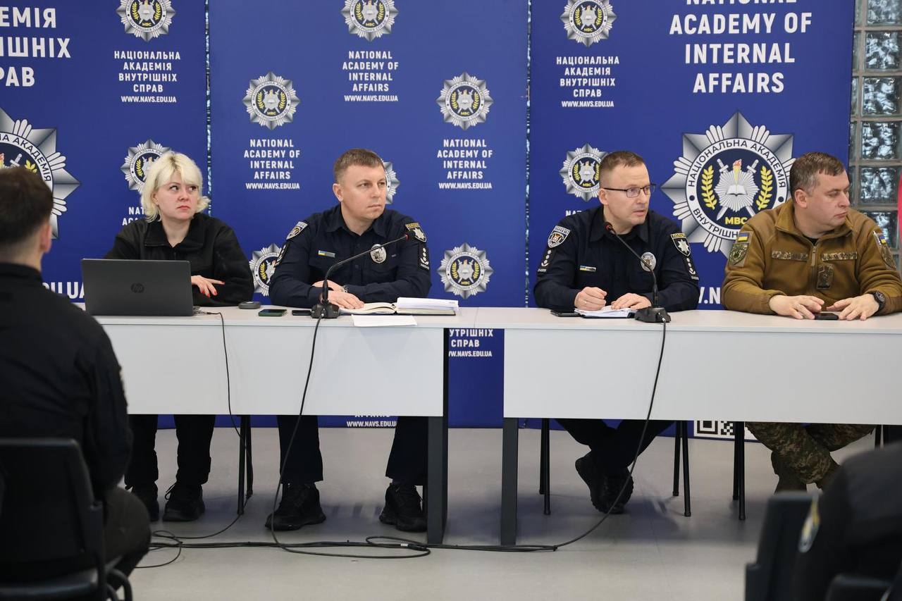 Інструктаж курсантів НАВС перед початком стажування в органах досудового розслідування