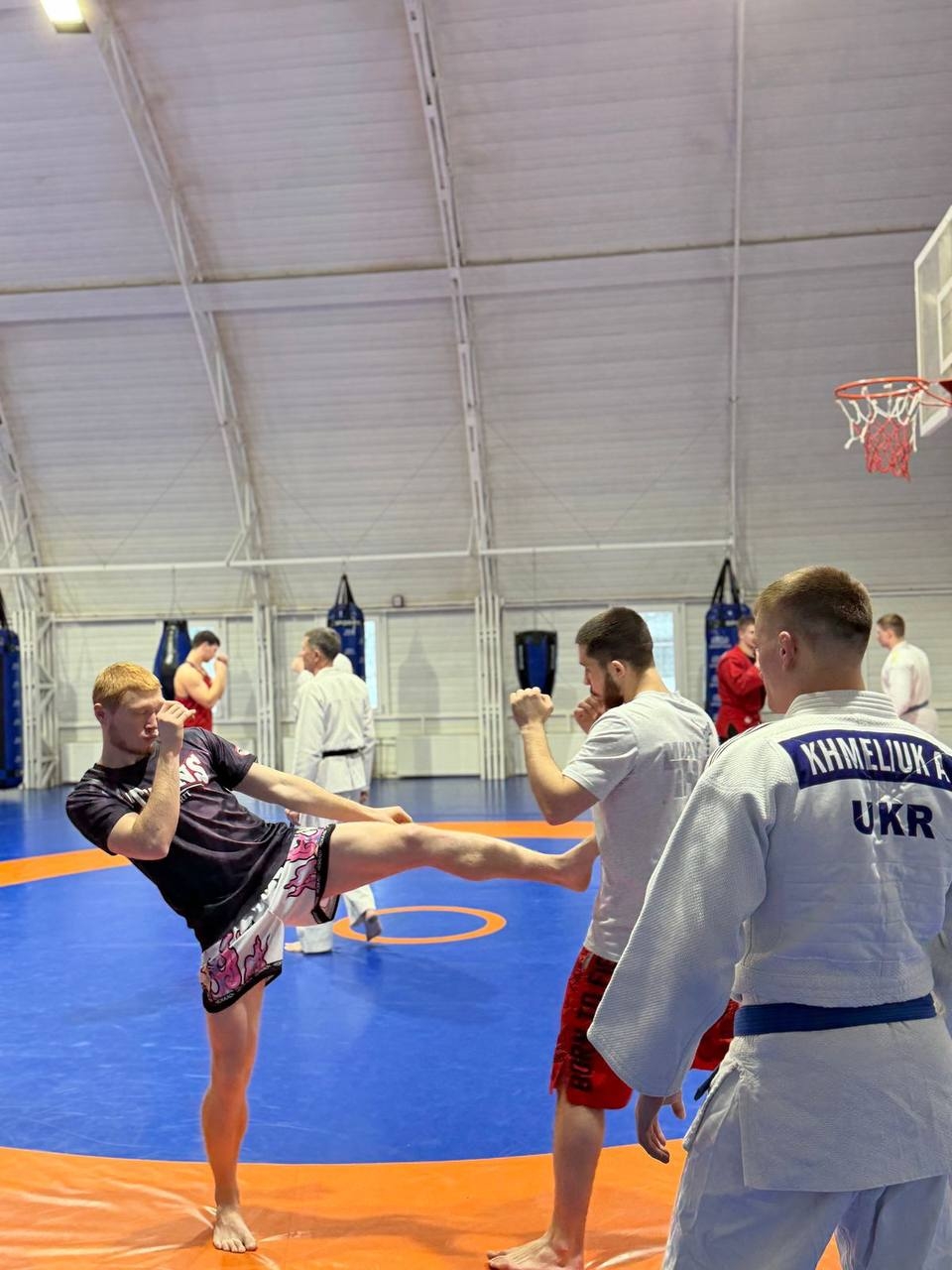 Семінар з рукопашного бою для курсантів НАВС під керівництвом судді міжнародної категорії Володимира Турченюка