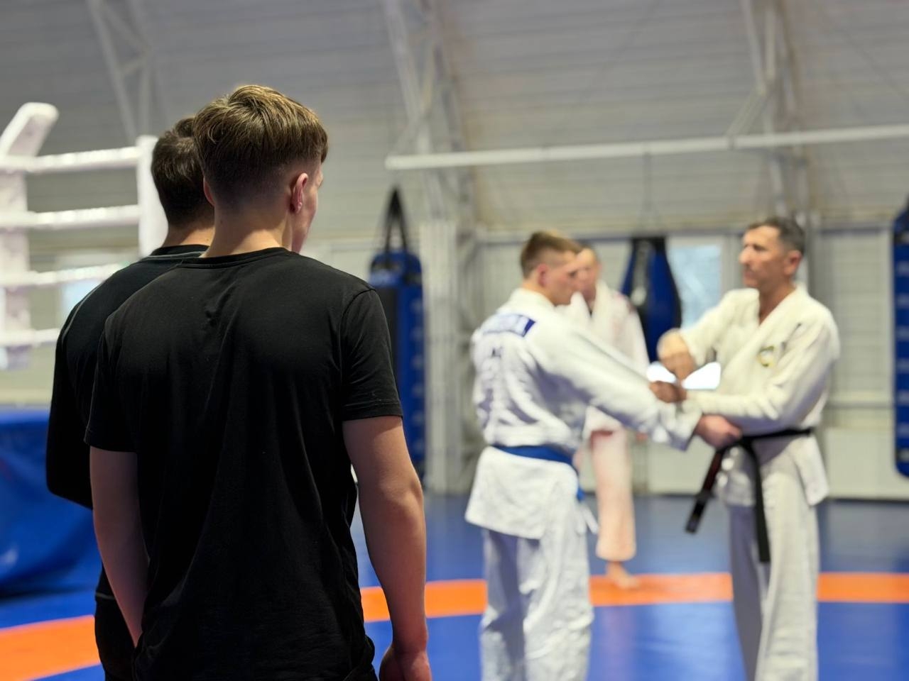 Семінар з рукопашного бою для курсантів НАВС під керівництвом судді міжнародної категорії Володимира Турченюка