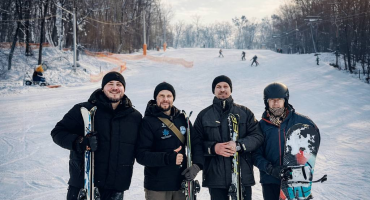 Лижне заняття на Голосіївській гірці для ветеранів: спорт, підтримка і здійснені мрії