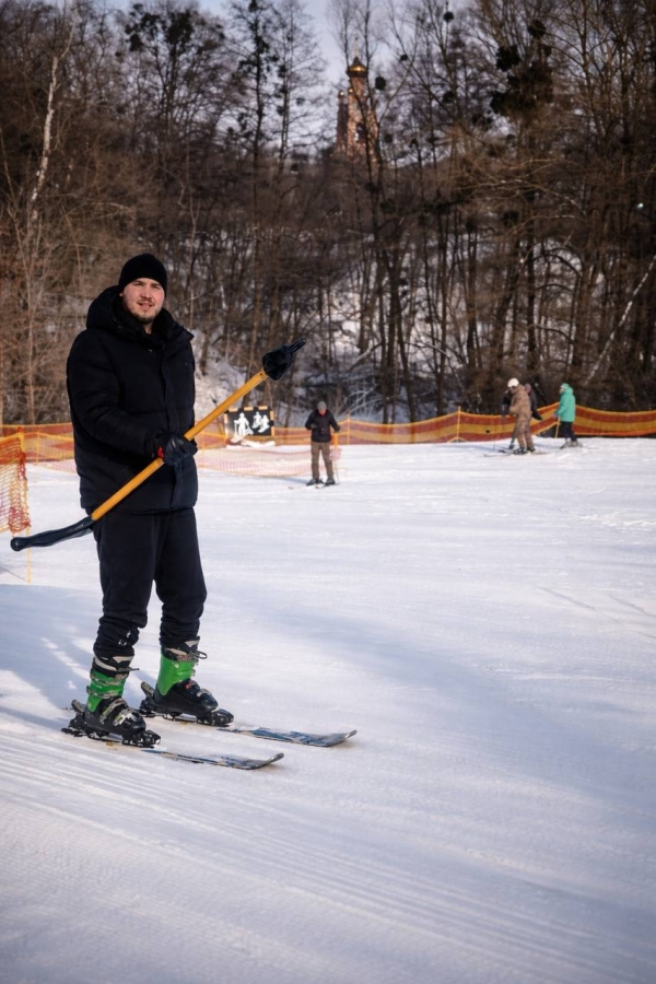 Лижне заняття на Голосіївській гірці для ветеранів: спорт, підтримка і здійснені мрії
