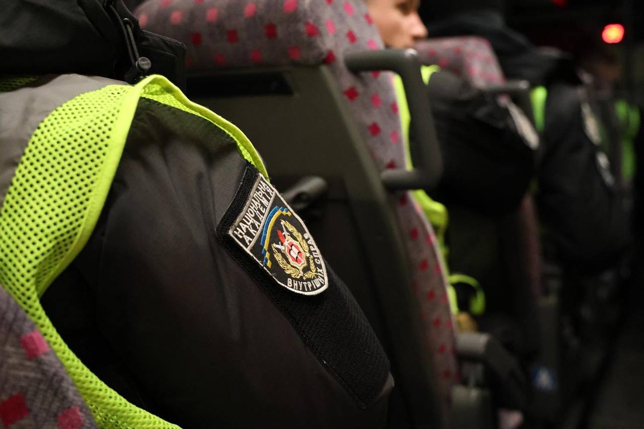 Курсанти НАВС на варті порядку в столиці