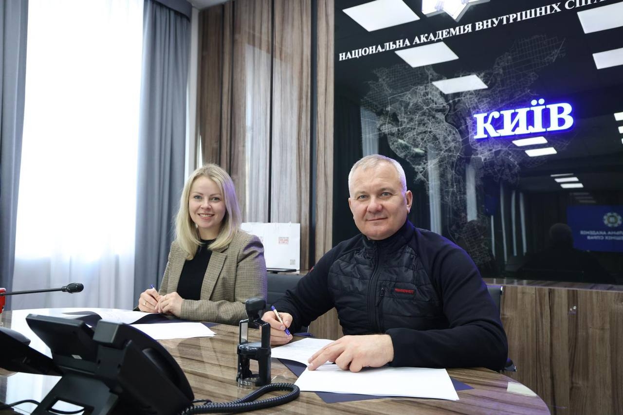 НАВС підписала Меморандум про співробітництво з міжнародною організацією CIVIC