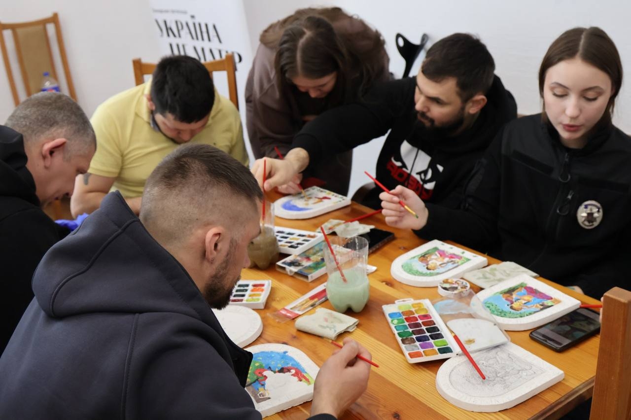 Курсанти НАВС відвідали ветеранів у реабілітаційному центрі МВС