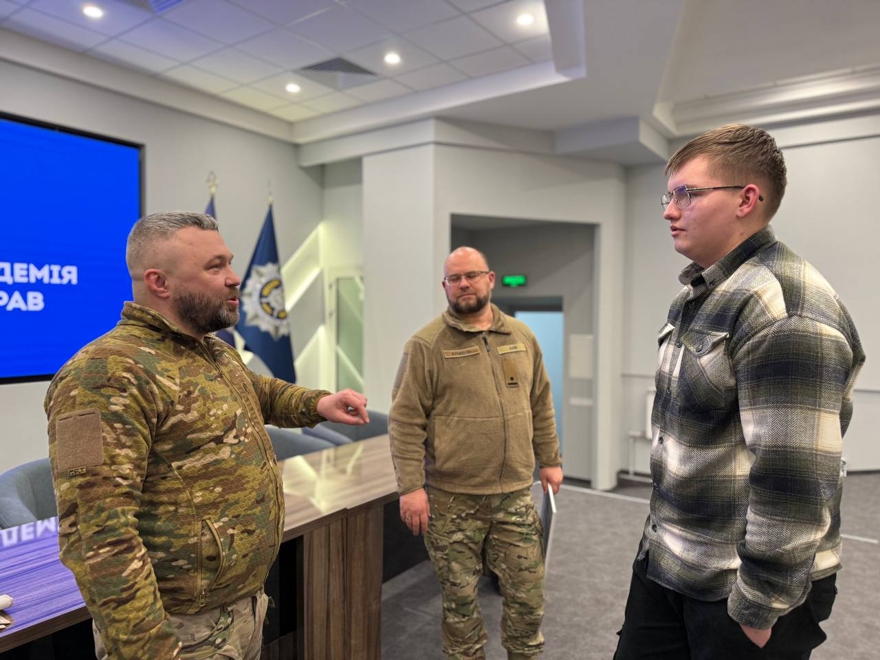 Патріотична зустріч зі студентами «Історія української державності»