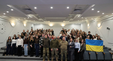 Патріотична зустріч зі студентами «Історія української державності»