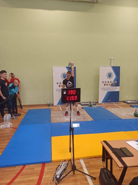 Спортсмени НАВС гідно представили академію на всеукраїнських змаганнях