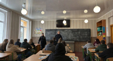 Профорієнтаційна та правопросвітницька робота академії серед учнів м. Вінниці