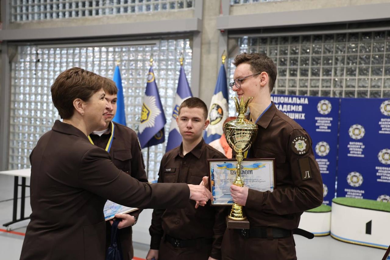У Національній академії внутрішніх справ відбувся чемпіонат із шахів серед ліцеїстів МВС