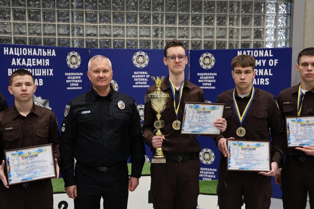 У Національній академії внутрішніх справ відбувся чемпіонат із шахів серед ліцеїстів МВС