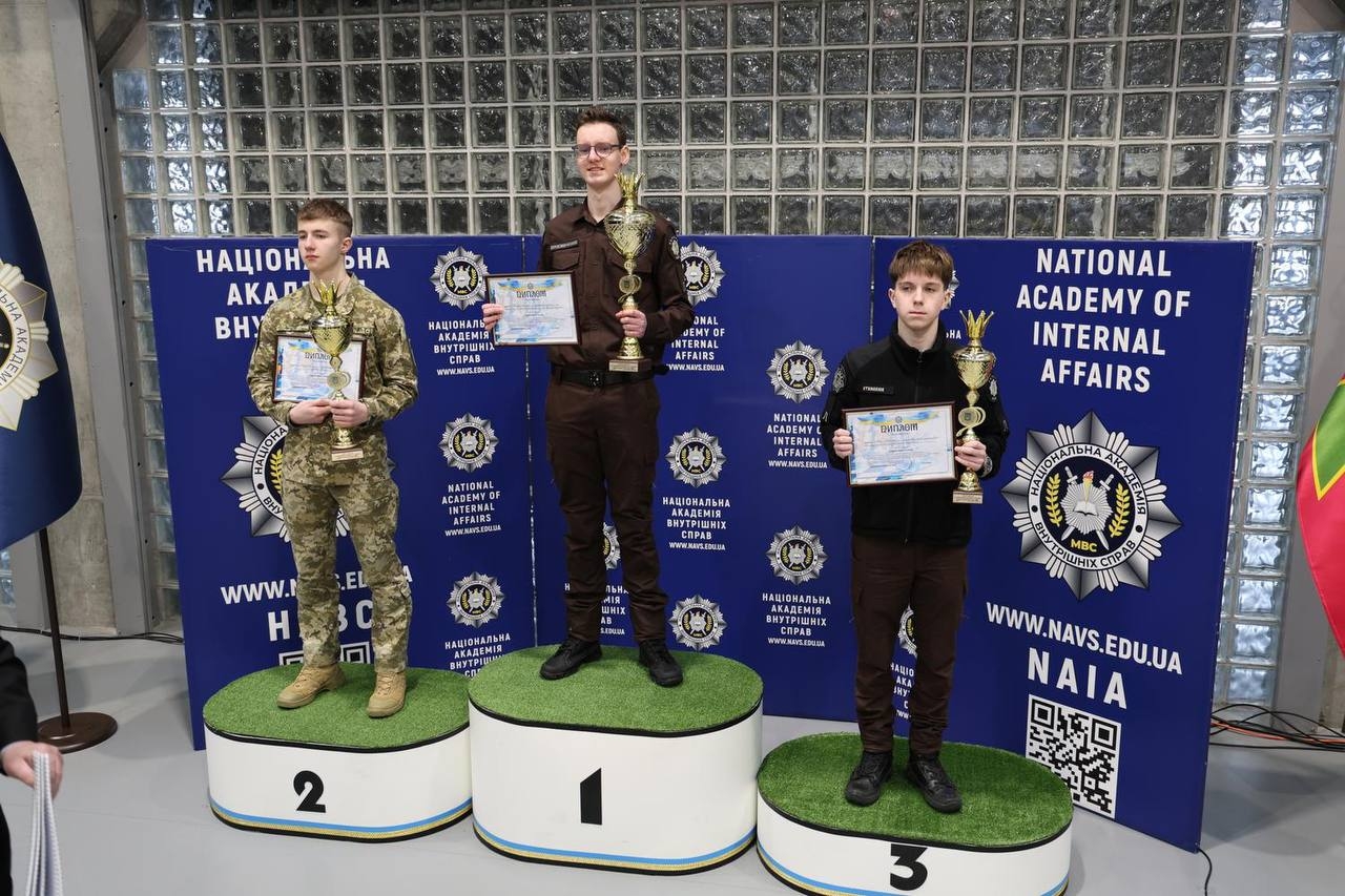 У Національній академії внутрішніх справ відбувся чемпіонат із шахів серед ліцеїстів МВС