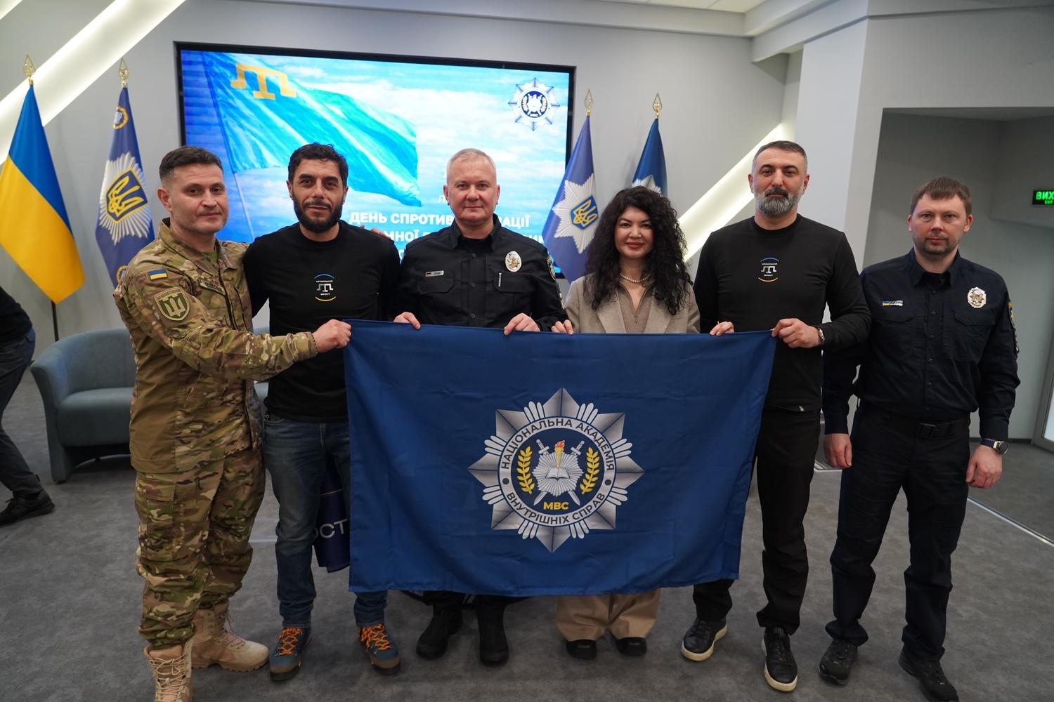 У НАВС відбулися заходи до Дня спротиву окупації Криму