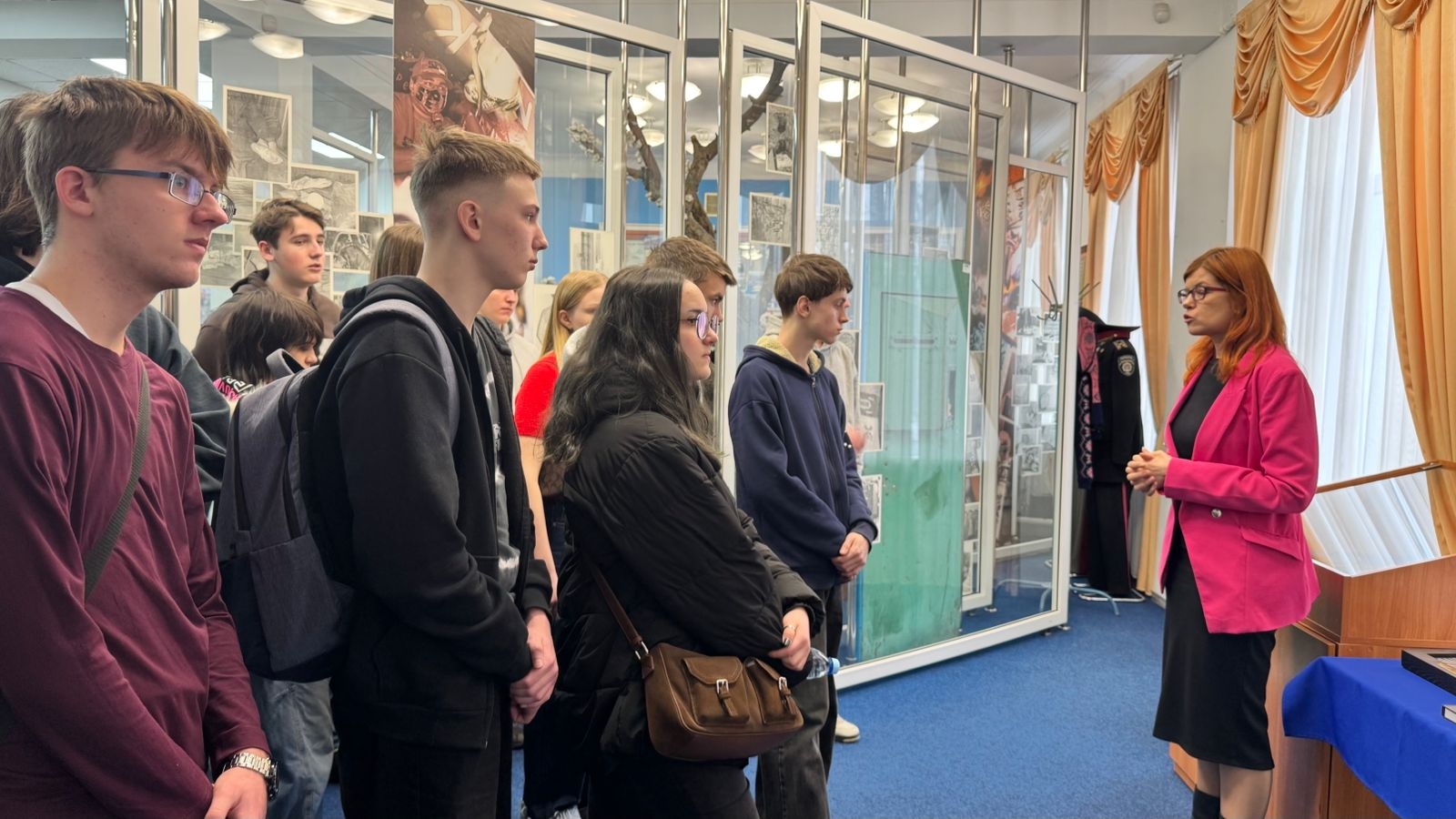 У НАВС відбулися профорієнтаційні заходи для учнів ліцеїв