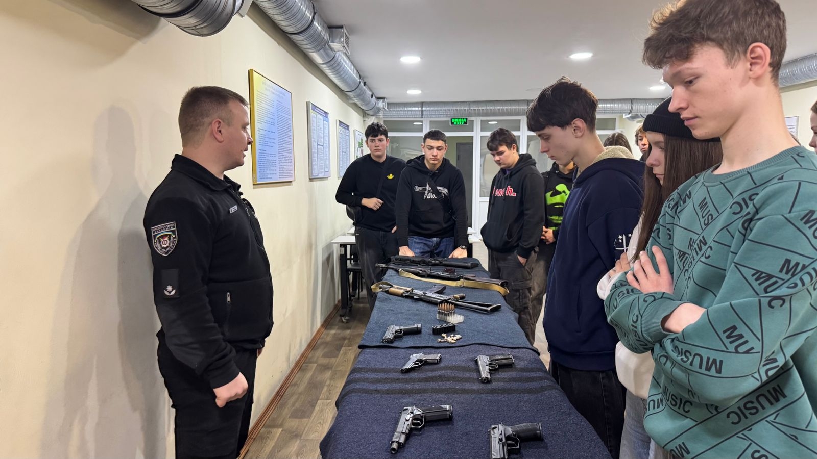 У НАВС відбулися профорієнтаційні заходи для учнів ліцеїв