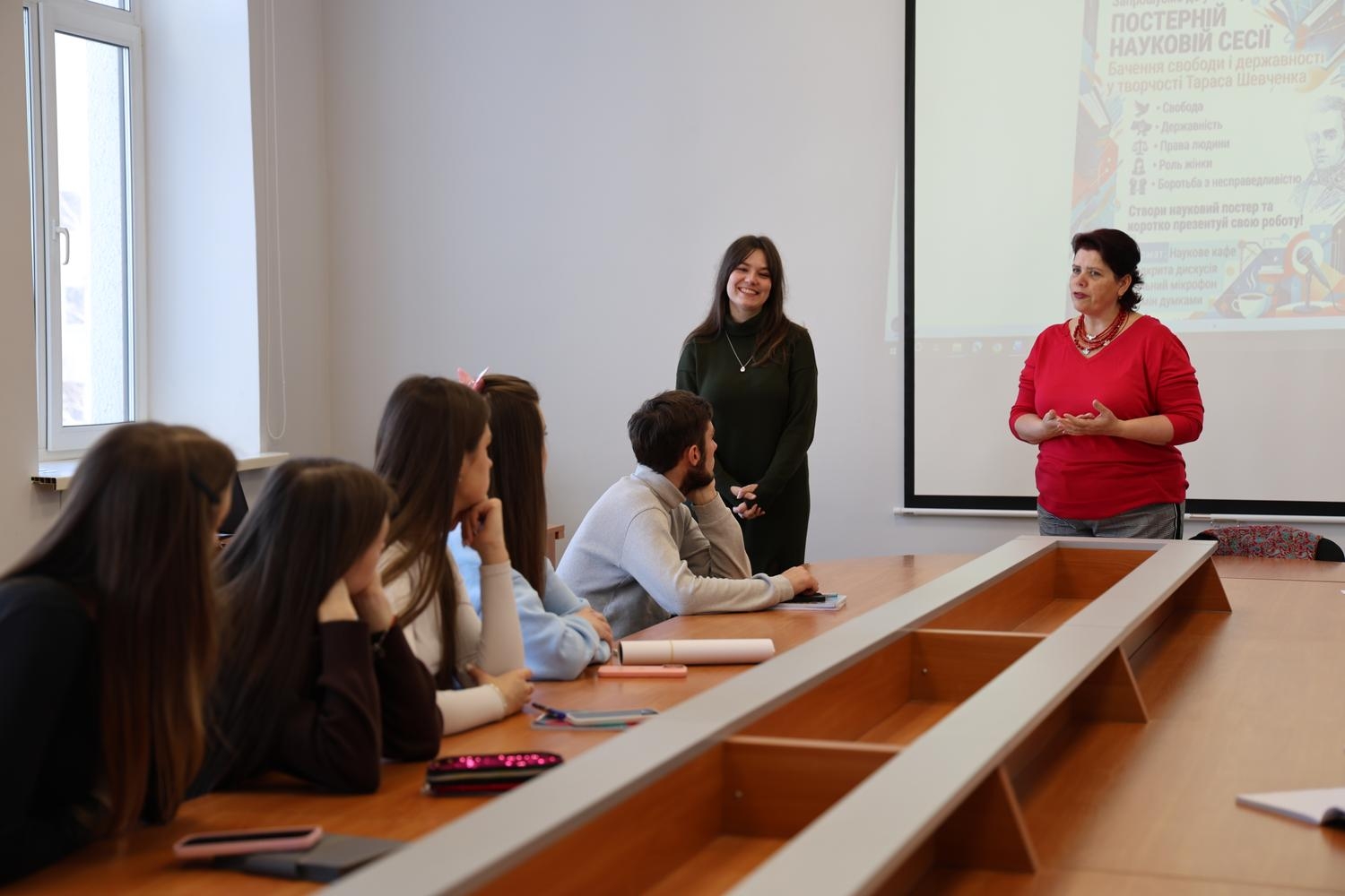 Наукове кафе про Шевченка: у НАВС відбулася постерна сесія здобувачів освіти