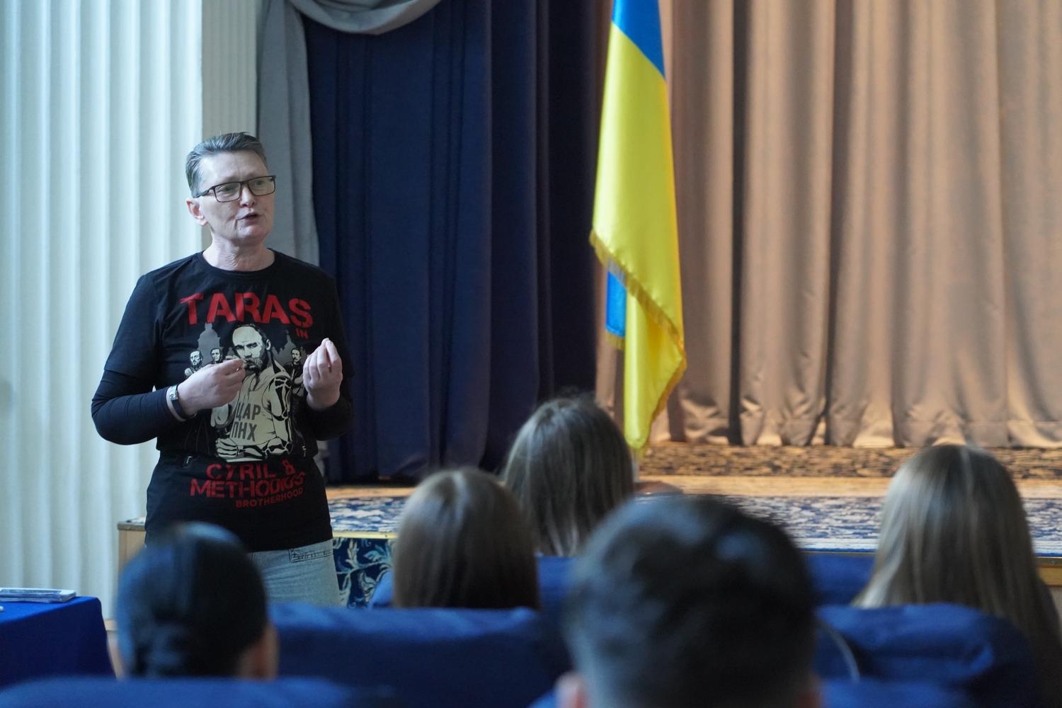 У НАВС відбулася театралізована лекція до Шевченківських днів