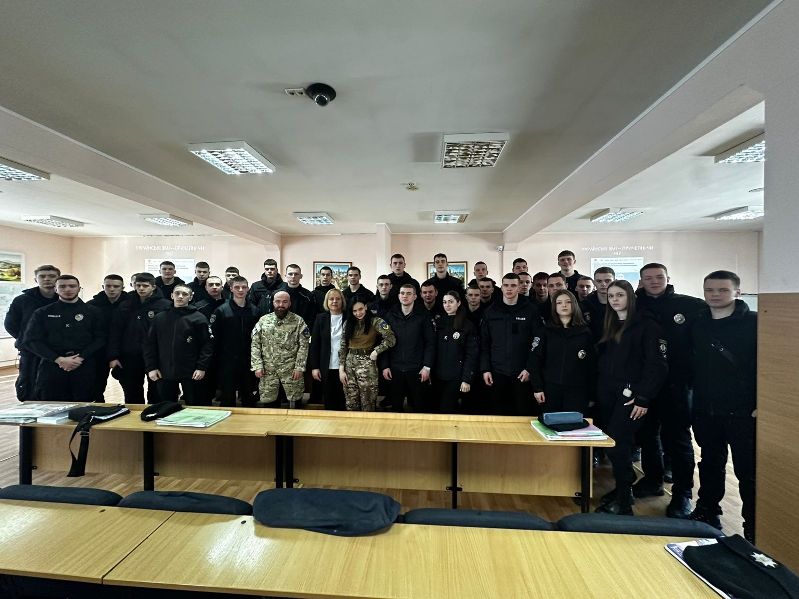 Курсанти ННЕКІ зустрілися із представниками Грузинського національного легіону