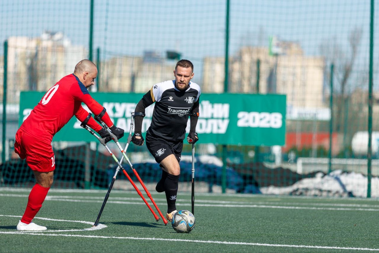 Представник НАВС переміг у Кубку України з ампфутболу