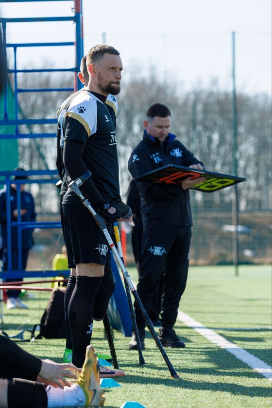 Представник НАВС переміг у Кубку України з ампфутболу