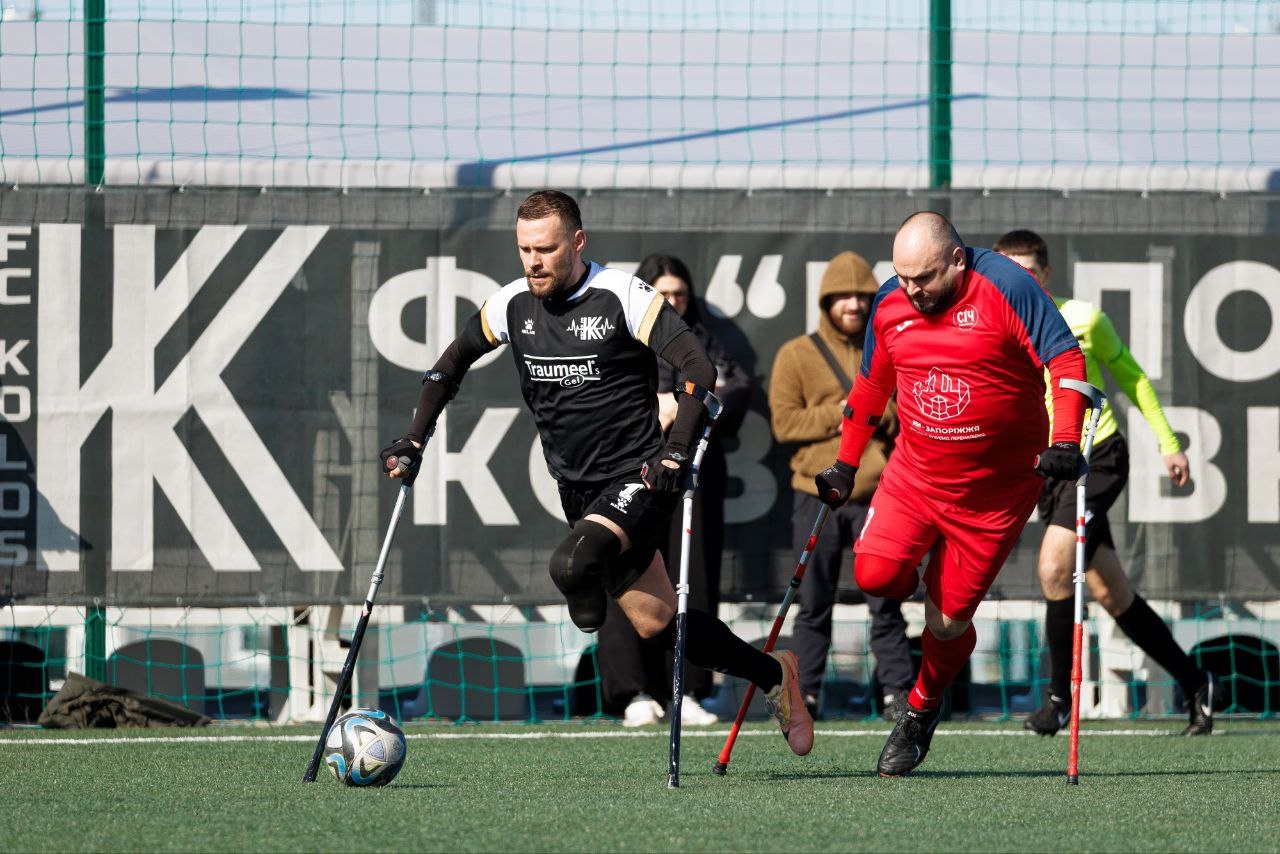 Представник НАВС переміг у Кубку України з ампфутболу