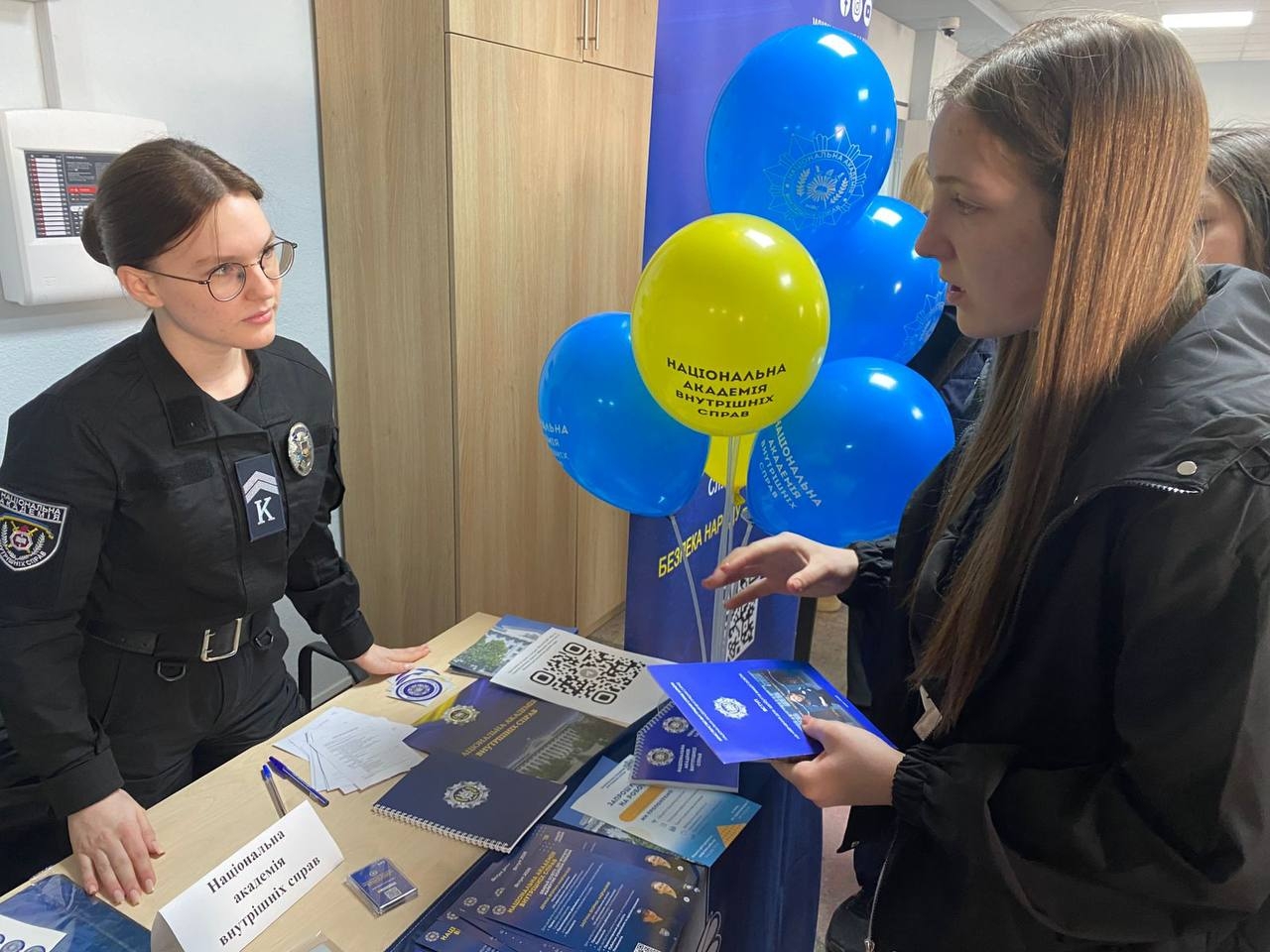 Представники НАВС долучилися до Ярмарку освітніх можливостей для ветеранів та їх родин