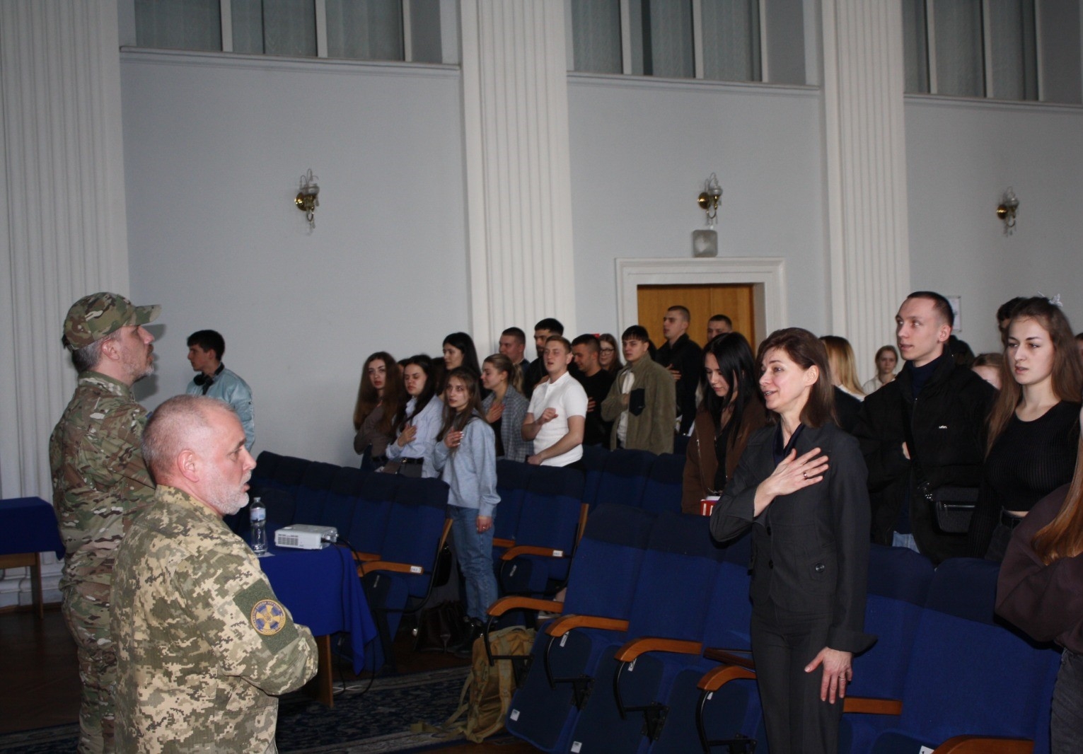  Зустріч з добровольцями – досвід, що гартує дух