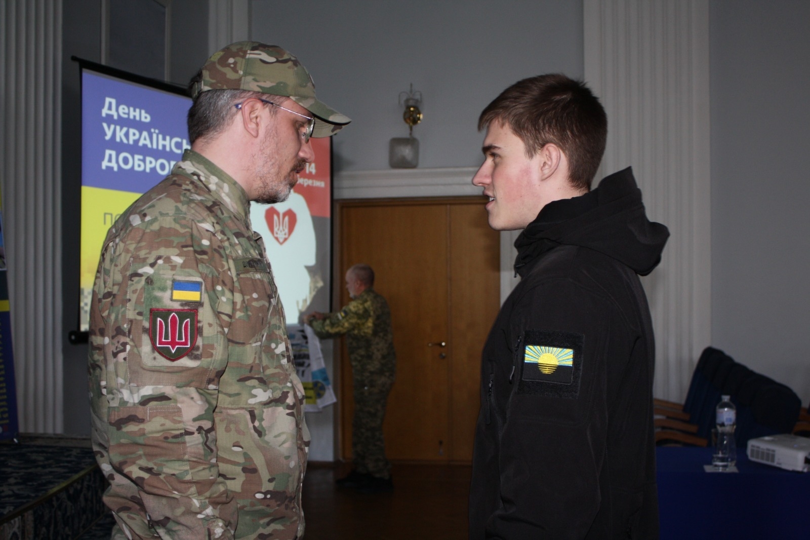  Зустріч з добровольцями – досвід, що гартує дух