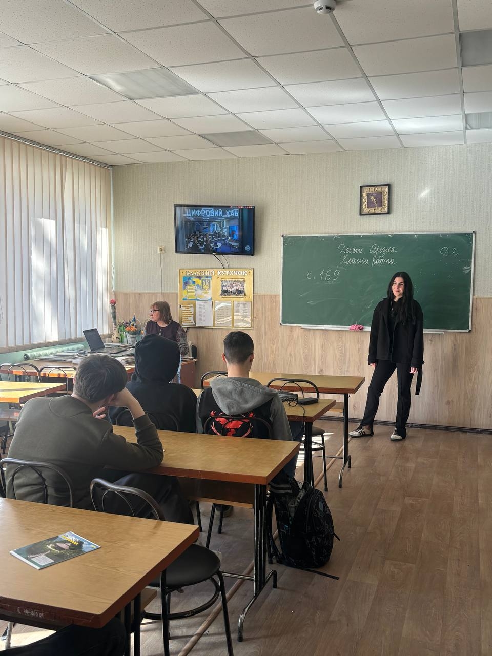 Здобувачі вищої освіти НАВС провели профорієнтаційні зустрічі з ліцеїстами