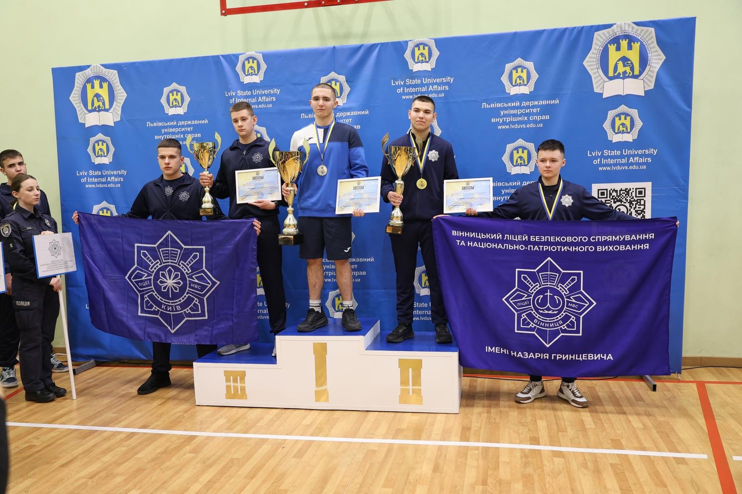 Збірна НАВС — чемпіони з настільного тенісу серед ЗВО системи МВС України-2