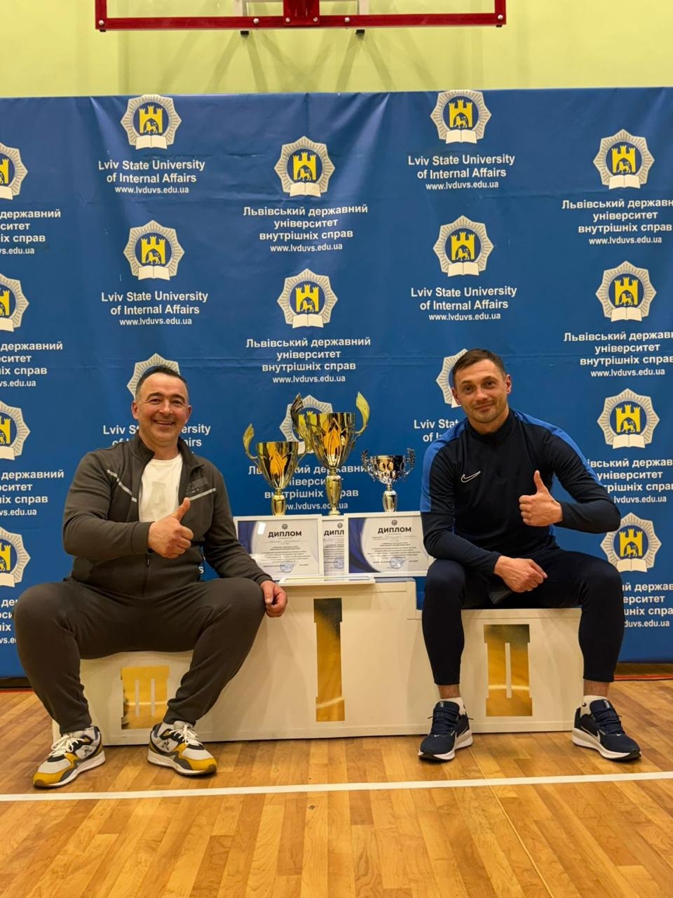 Збірна НАВС — чемпіони з настільного тенісу серед ЗВО системи МВС України-1