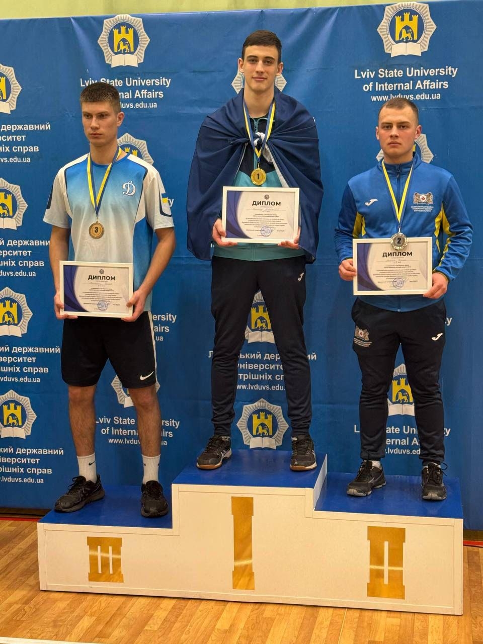 Збірна НАВС — чемпіони з настільного тенісу серед ЗВО системи МВС України-2