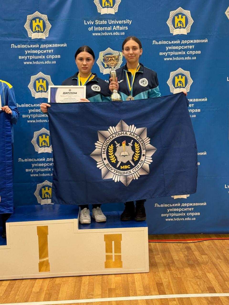 Збірна НАВС — чемпіони з настільного тенісу серед ЗВО системи МВС України-1