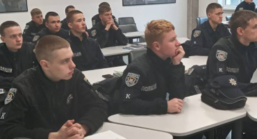 Бінарне заняття для курсантів за участю військового ветерана