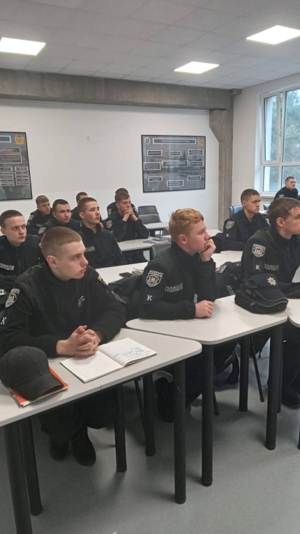 Бінарне заняття для курсантів за участю військового ветерана-1