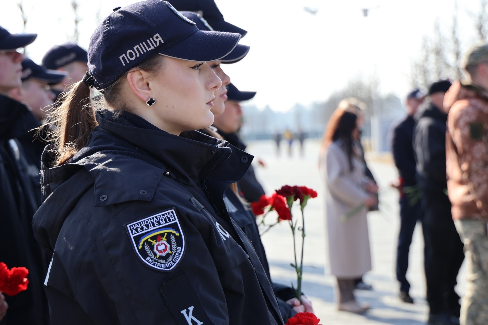 Курсанти ННІПД долучилися до церемонії поховання військовослужбовців ЗСУ-1