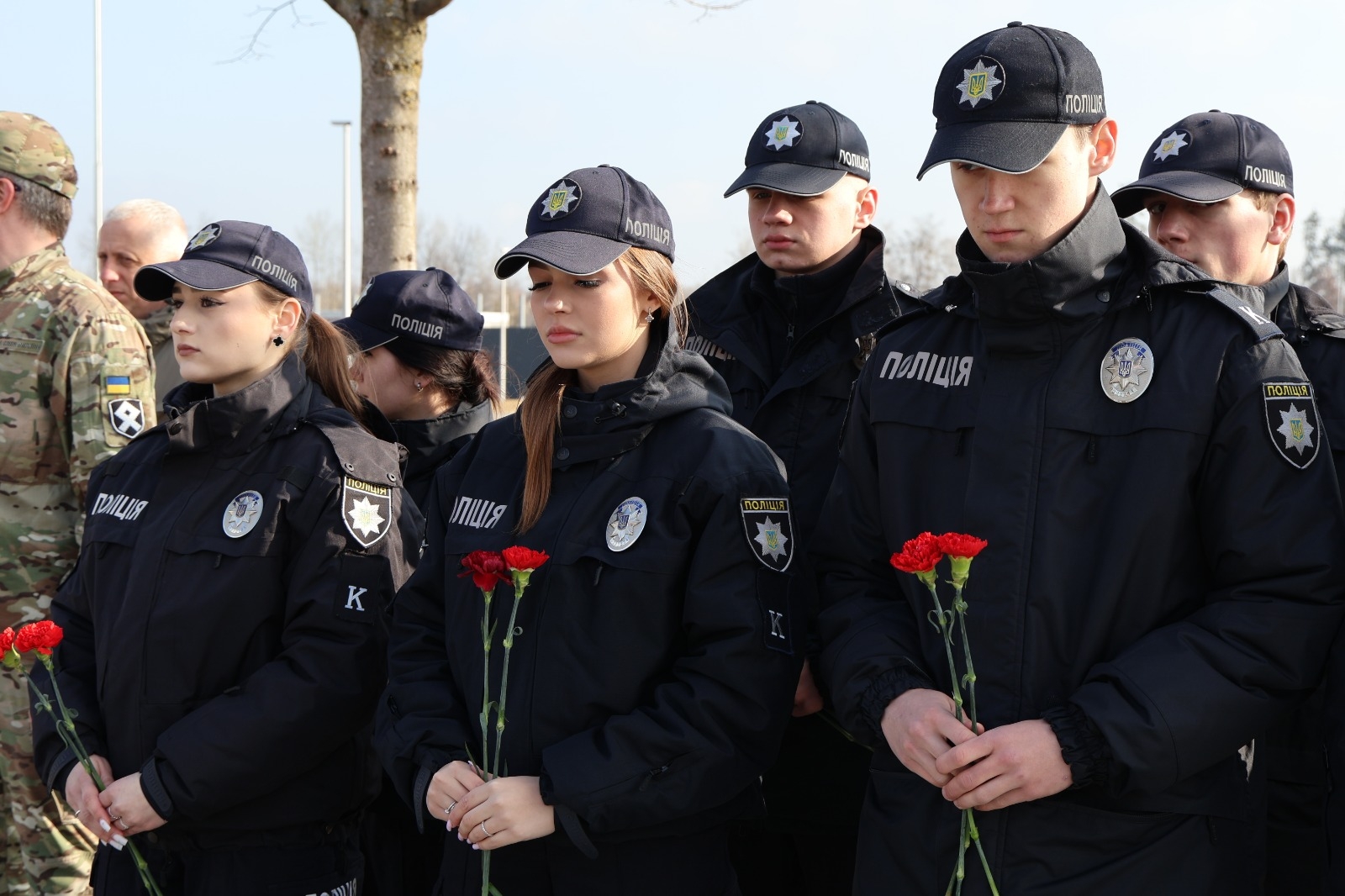 Курсанти ННІПД долучилися до церемонії поховання військовослужбовців ЗСУ-1