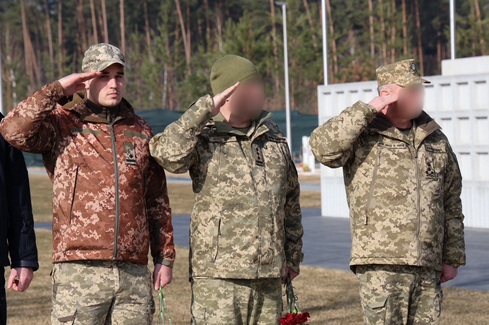 Курсанти ННІПД долучилися до церемонії поховання військовослужбовців ЗСУ-1