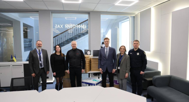 Відбувся візит Голови КМЄС в Україні до Національної академії внутрішніх справ