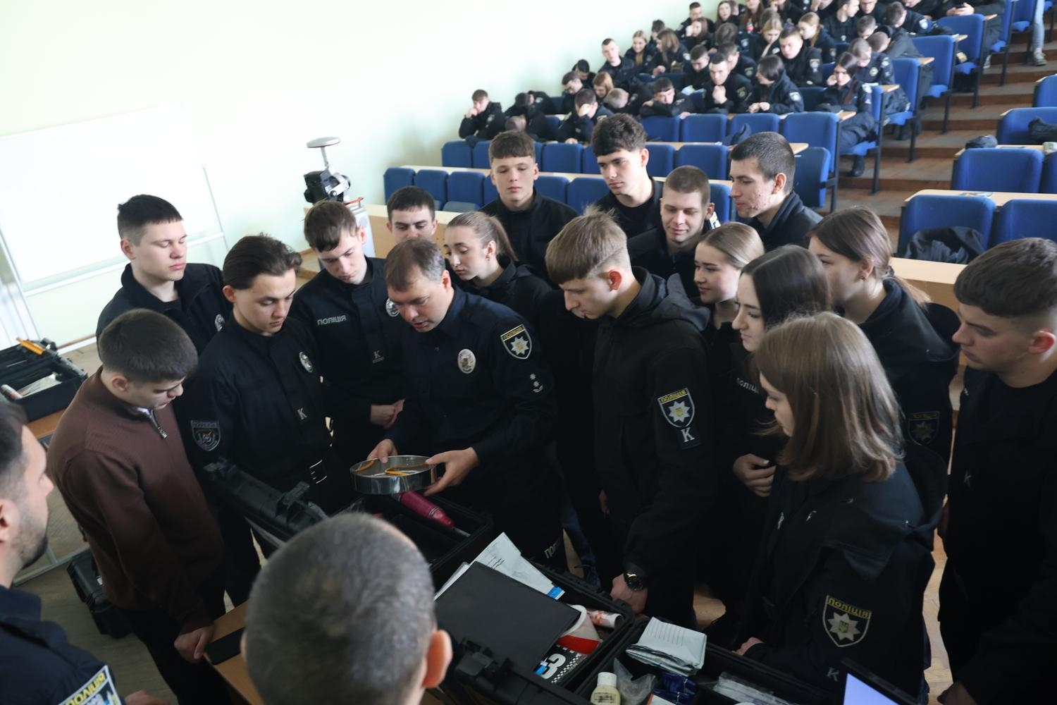 Представники Управління криміналістичного забезпечення ГСУ НПУ долучаються до підготовки майбутніх слідчих