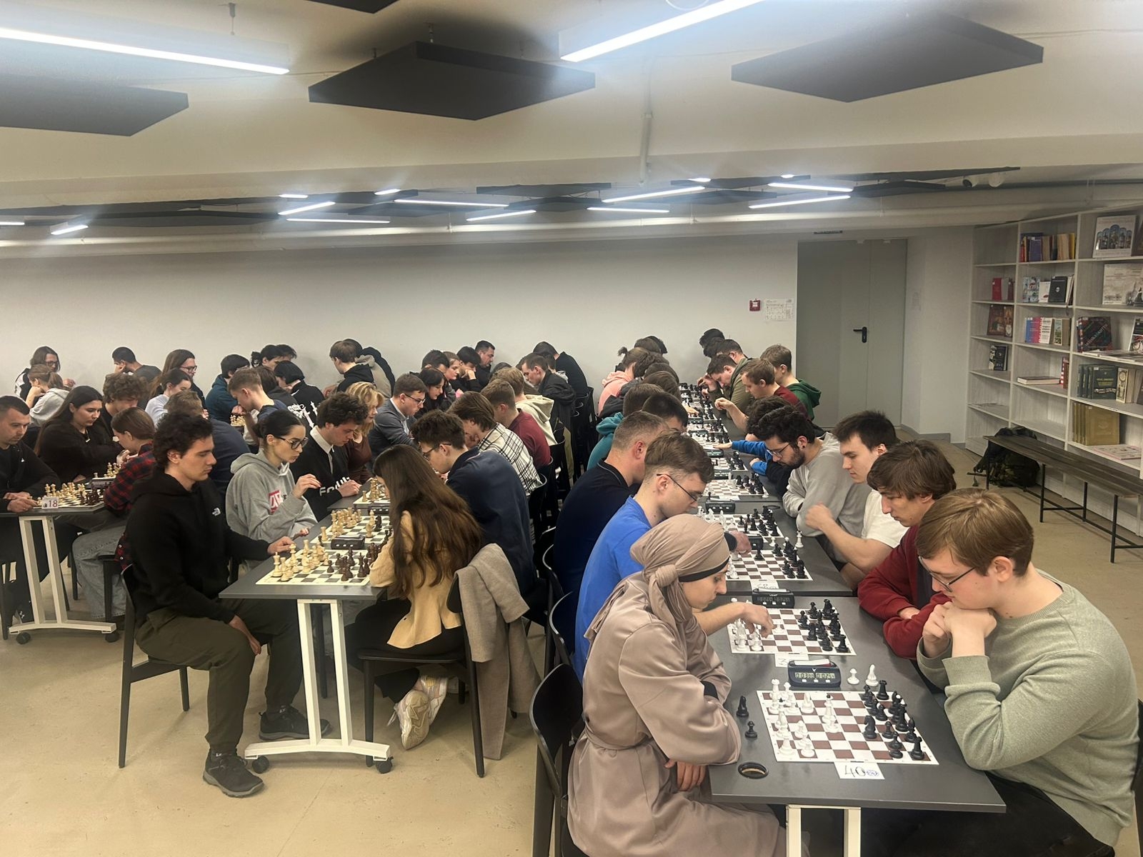 Київські турніри з шахів: впевнена гра представників НАВС