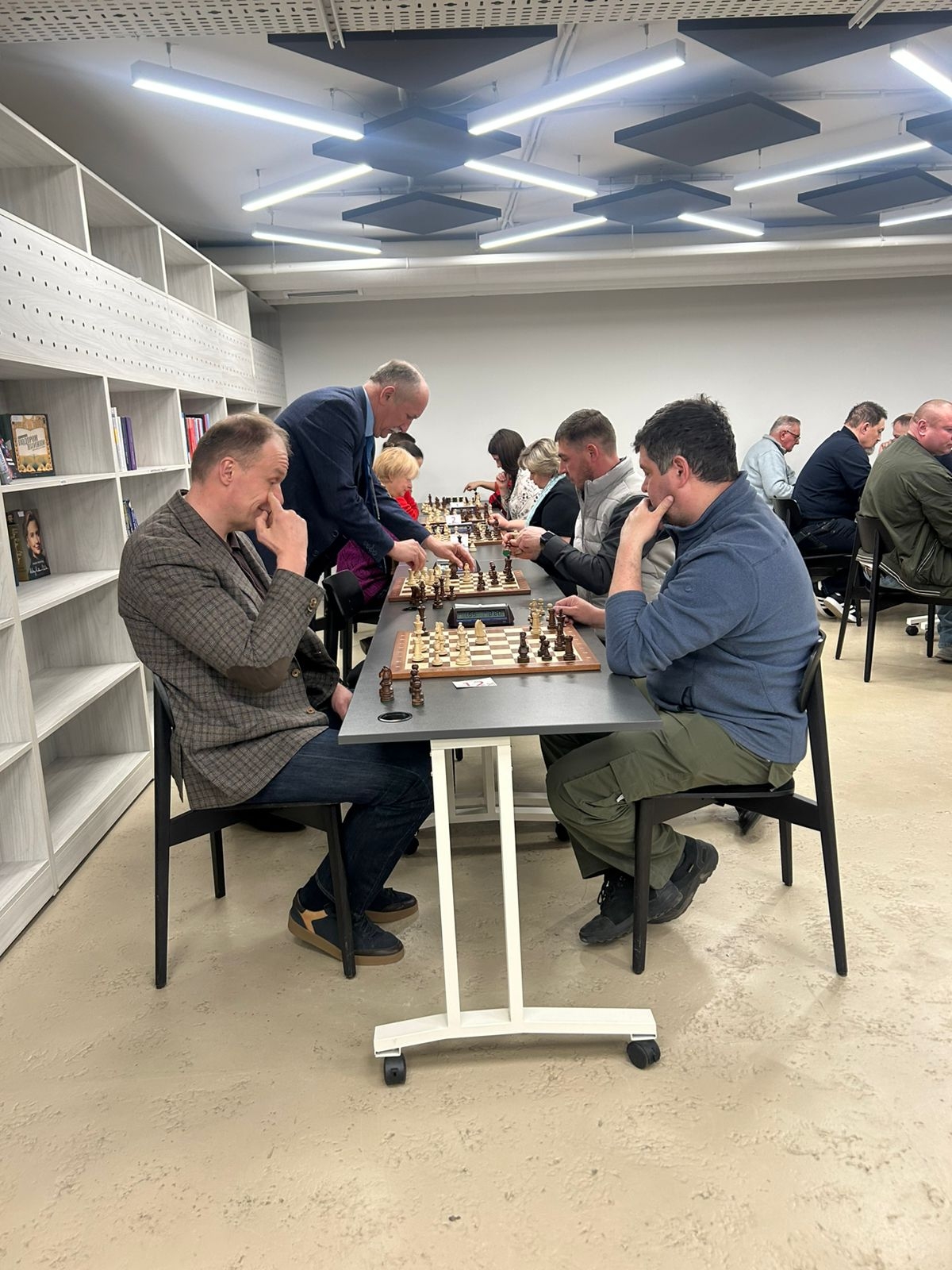 Київські турніри з шахів: впевнена гра представників НАВС