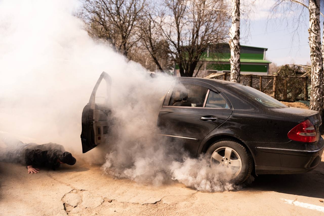 Навчання на блокпості в умовах бойових загроз: курсанти НАВС відпрацювали комплексні алгоритми дій