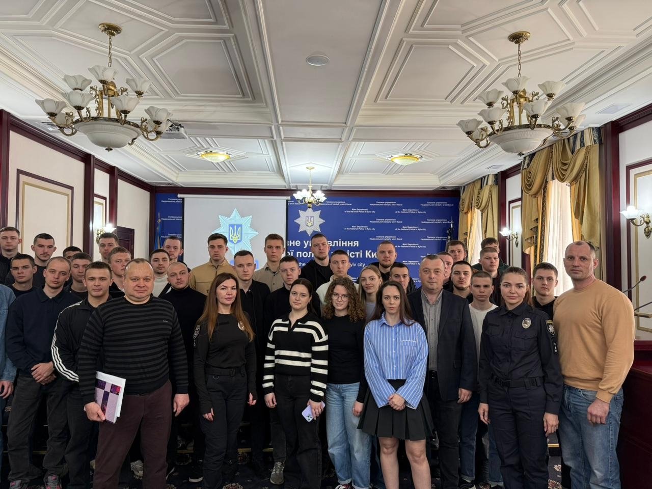 Контроль якості проходження стажування курсантами випускного курсу в Управлінні карного розшуку ГУНП у м. Києві